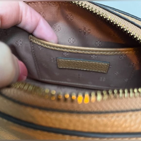 New Tory Burch Cosmetic case Robinson Cardamom 145USD Nordstrom designer - Picture 11 of 11